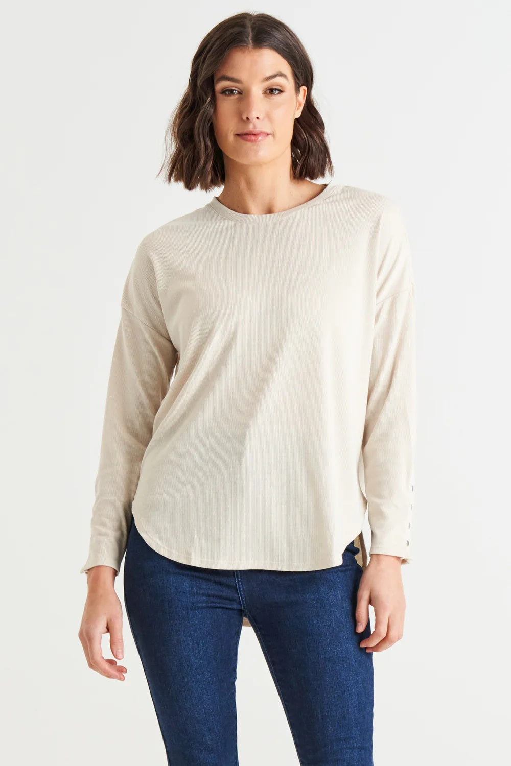 Betty Basics Malika Ribbed Long Sleeve