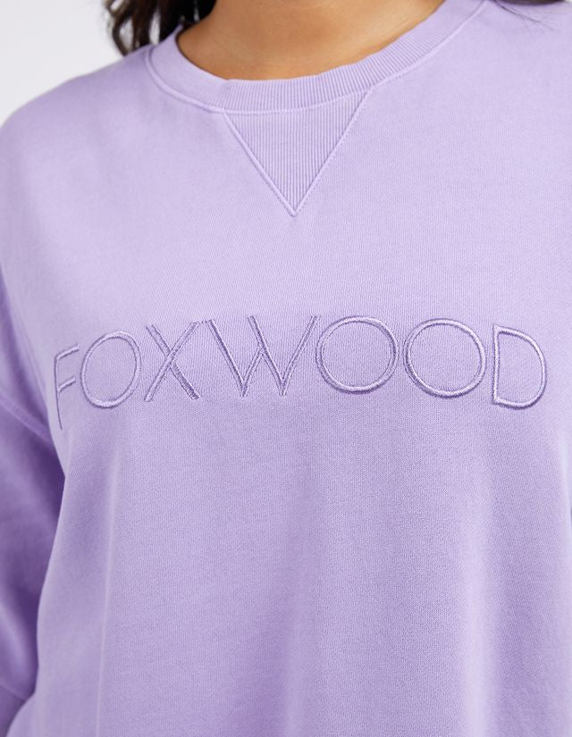Foxwood Simplified Crew [COLOUR:Lavender  SIZE:8]
