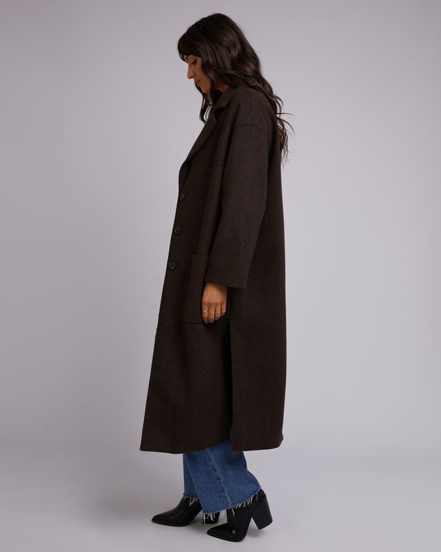 All About Eve Manhattan Coat [COLOUR:Brown SIZE:6]
