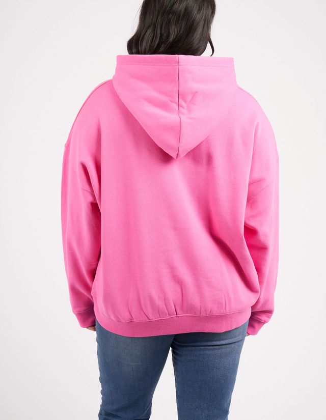Elm Staple Hoody [COLOUR:Shocking Pink SIZE:8]