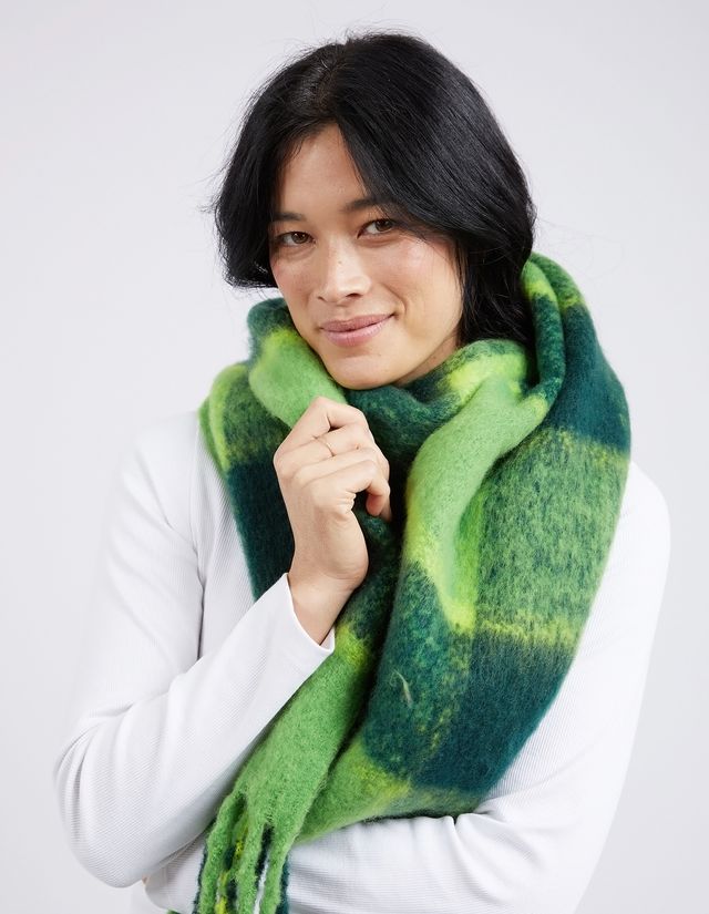 Elm Fig Scarf - Check