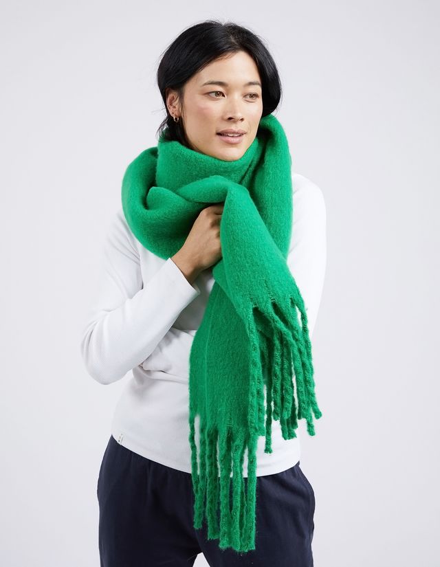 Elm Comfy Scarf - Green 