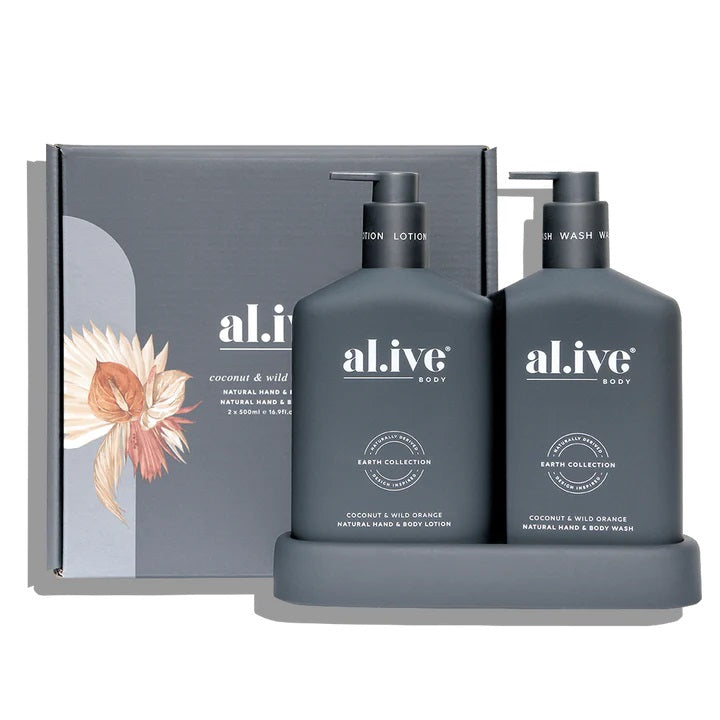 Al.ive Wash & Lotion Duo - Coconut & Wild Orange