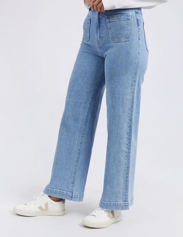 Foxwood Sarah Wide Leg Jean | Women's Jeans | High Rise Cotton Denim | Little Extras Lifestyle | Forbes Women's Clothing Boutique