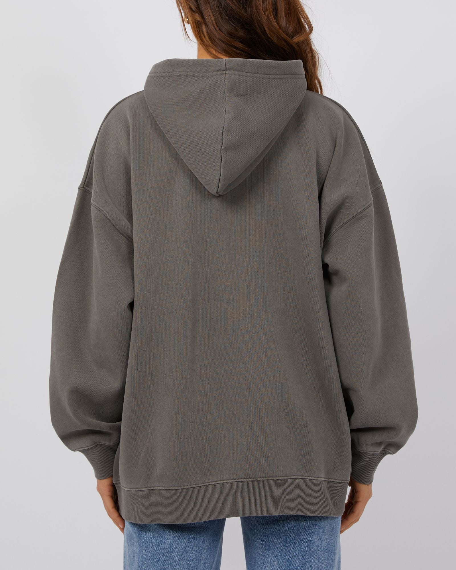 Seeker Oversized Hoodie | Thick Brushed Fleece with Exclusive Chest Print | Relaxed Fit in Cotton Blend