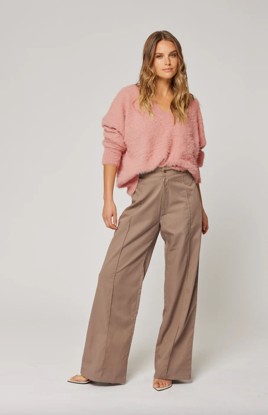 Cartel & Willow - Matilda Sweater - Berry Bloom