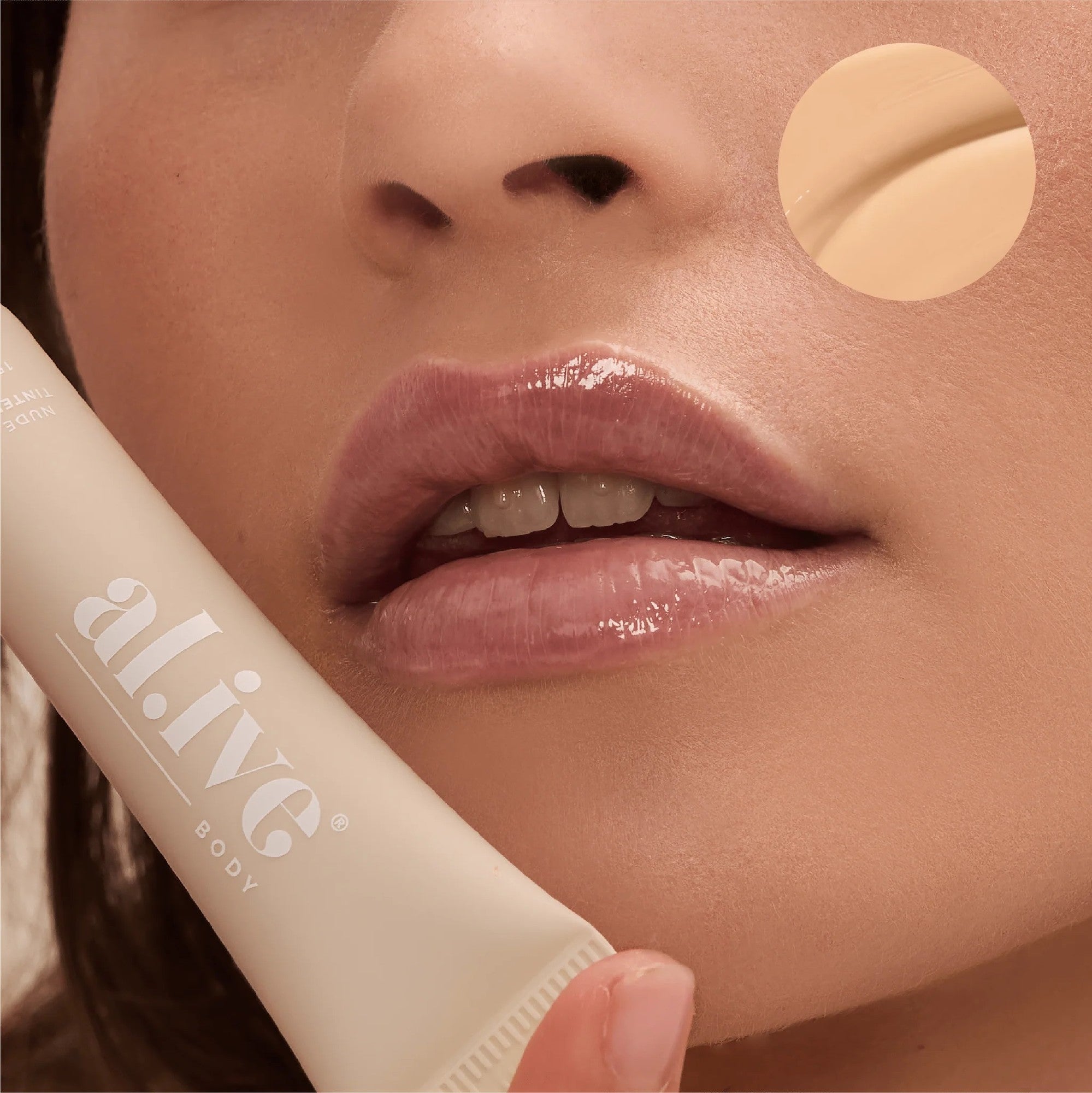 Al.ive Tinted Lip Butter - Lychee Blush