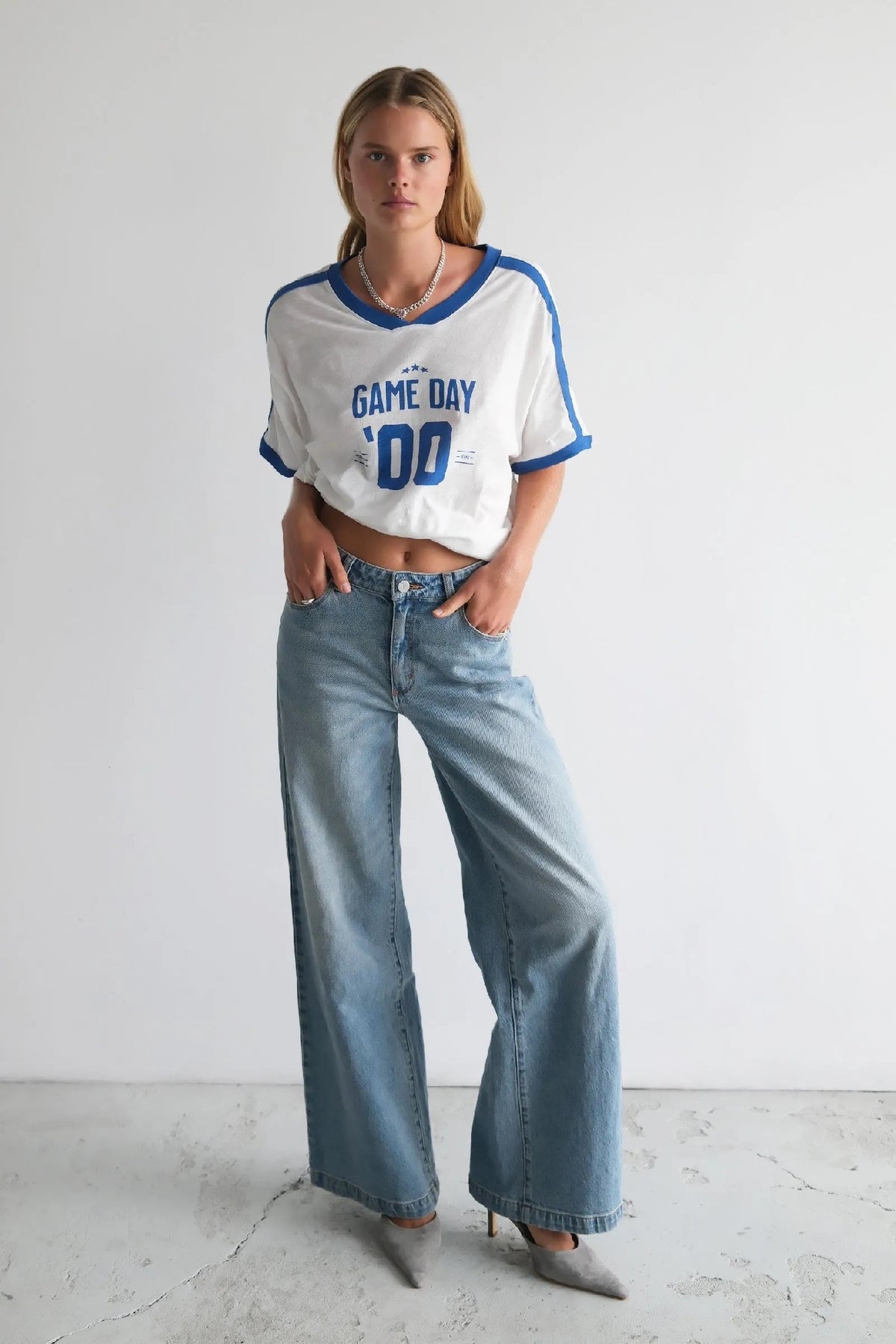 Abrand 95 Mid Wide Stevie denim jeans