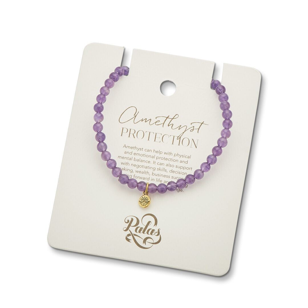 Palas Healing Gem Bracelet - Amethyst
