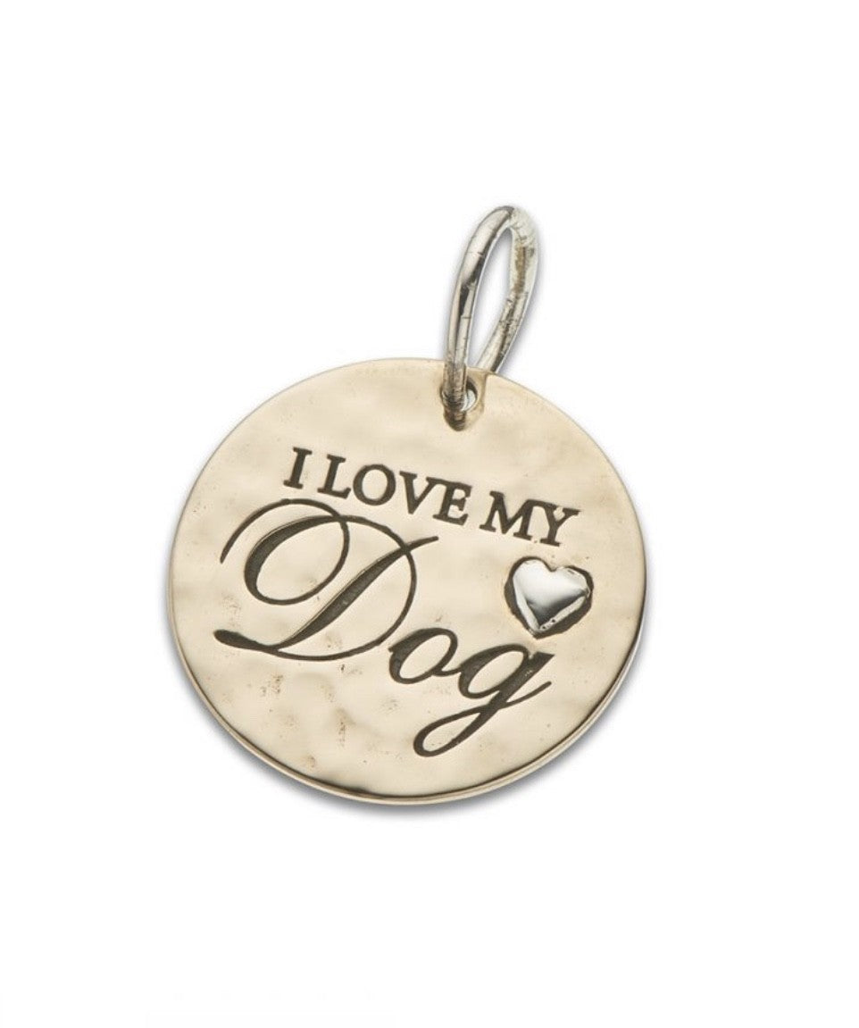 Palas I Love My Dog Charm