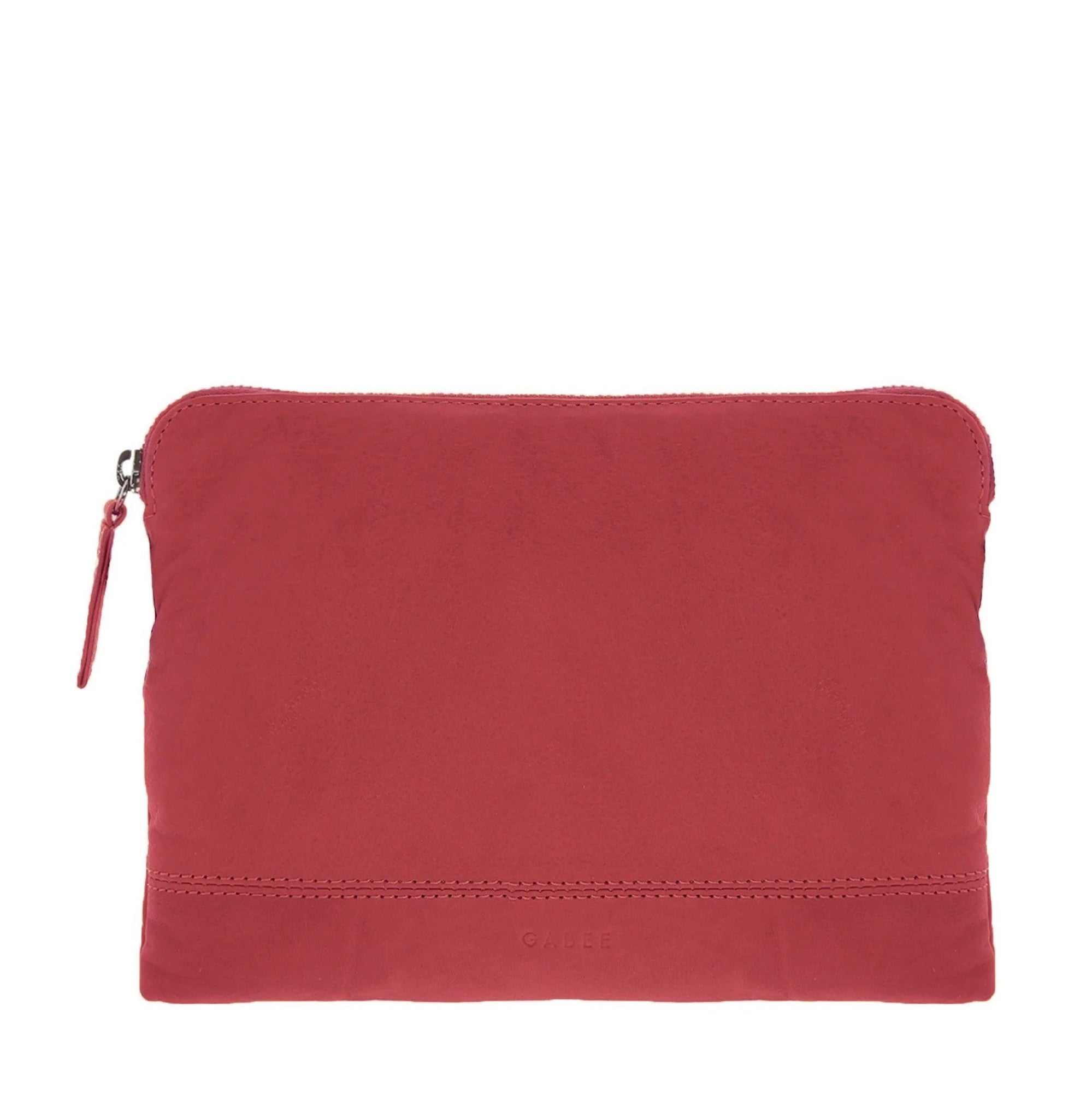 Gabee Amara Small Leather Pouch [COLOUR:Red]