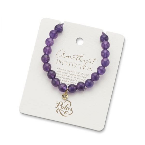 Palas Energy Gem Bracelet - Amethyst