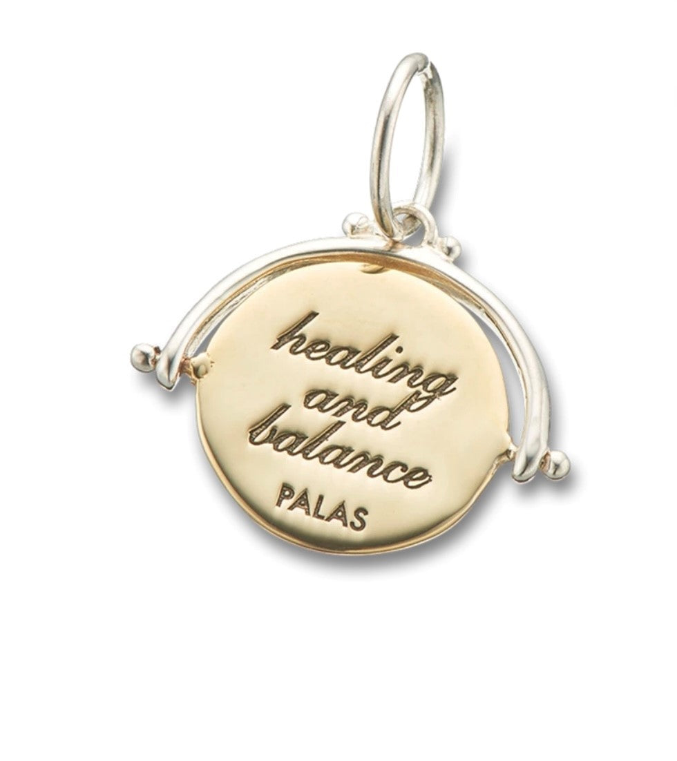 Palas Chakra Healing and Balance Spinner Charm