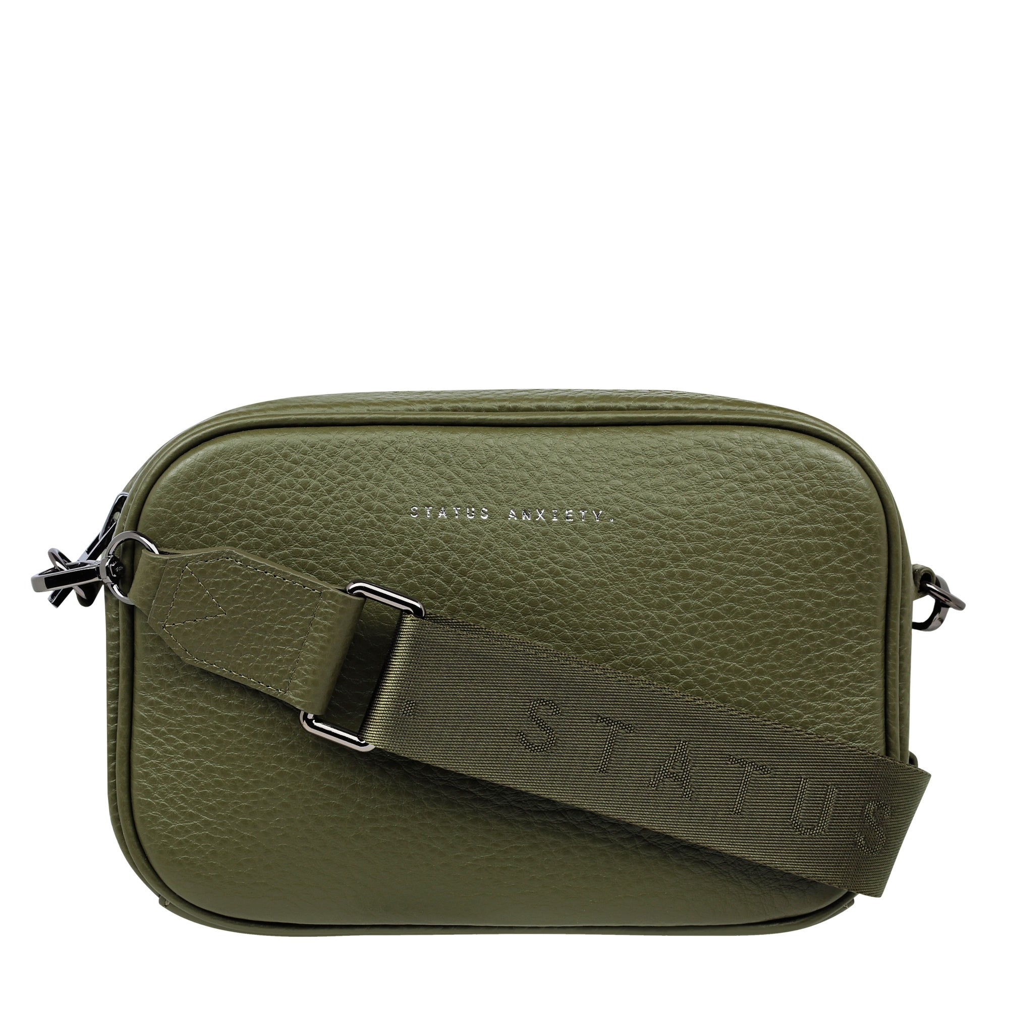 Status Anxiety Plunder with Webbed Strap [COLOUR:Khaki]