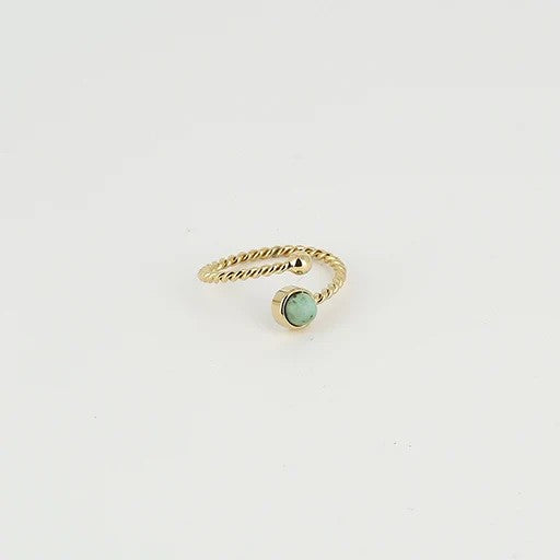 Zag Bijoux Serpia Ring [COLOUR:Turquoise]