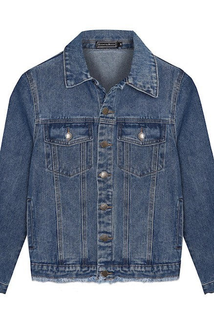 Lel Loves Sanford Denim Jacket - Little Extras Lifestyle Boutique