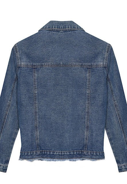 Lel Loves Sanford Denim Jacket - Little Extras Lifestyle Boutique