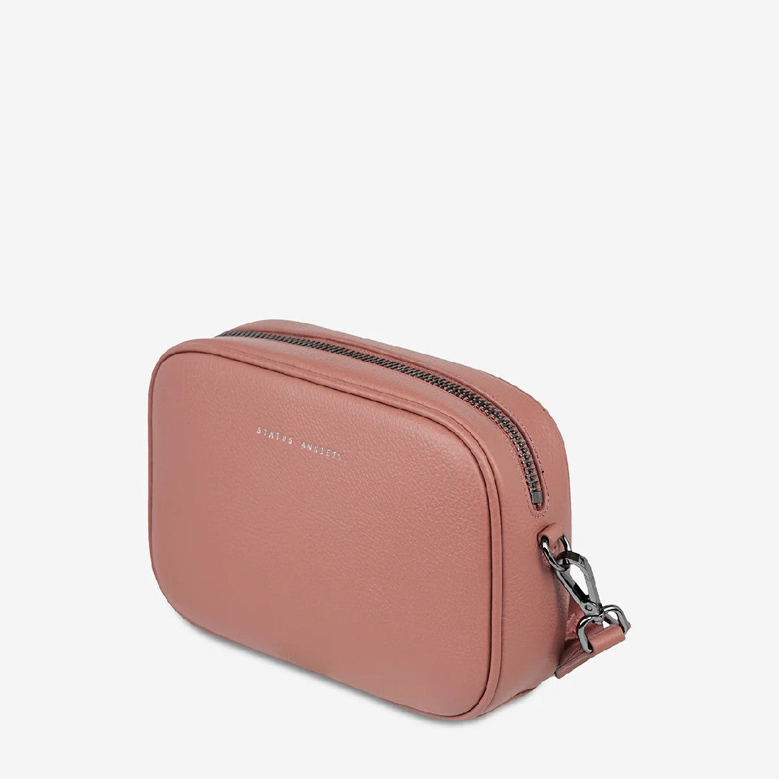 Status Anxiety Plunder with Webbed Strap [COLOUR:Dusty rose]