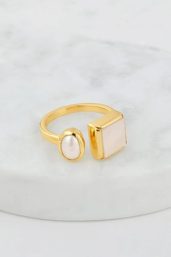 Zafino Hariette Pearl Ring