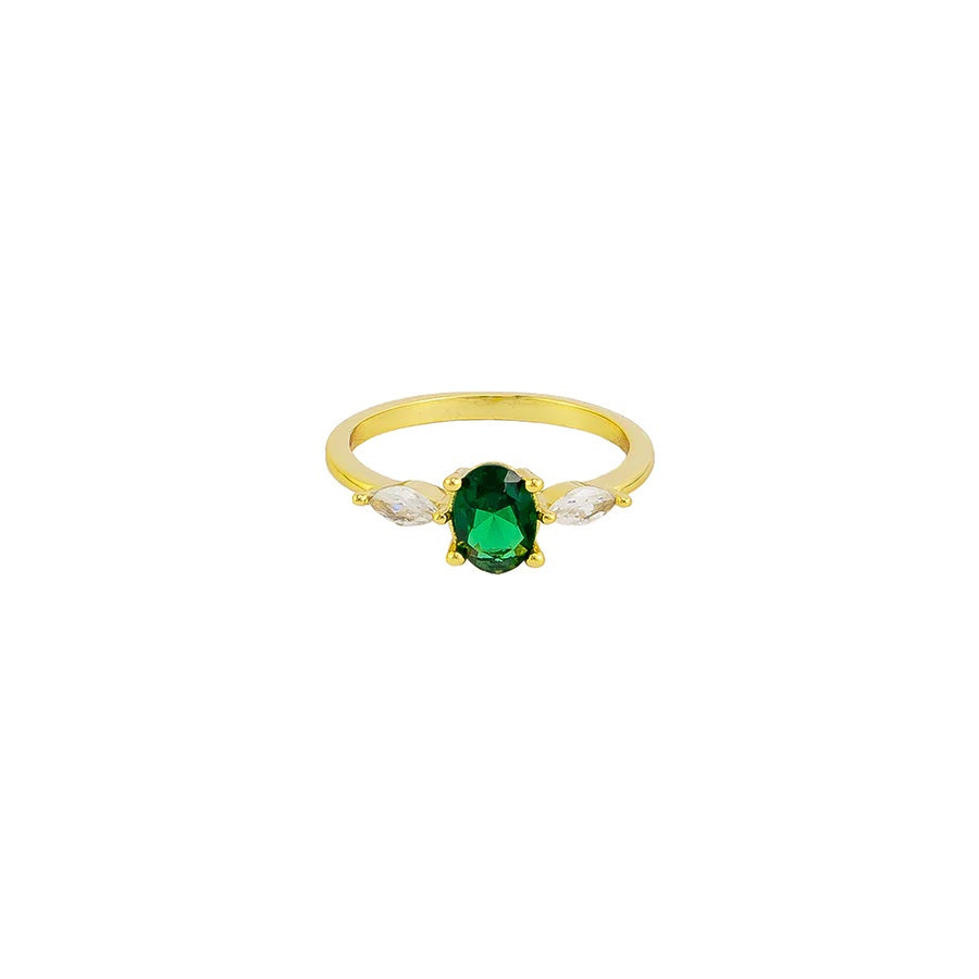 Jolie & Deen Georgie Ring - Green