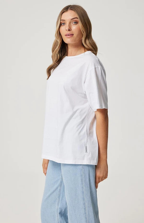 Cartel & Willow Marlie Tee [COLOUR:White SIZE:M]
