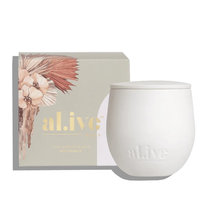 Al.Ive Soy Candle - Sweet Dewberry & Clove