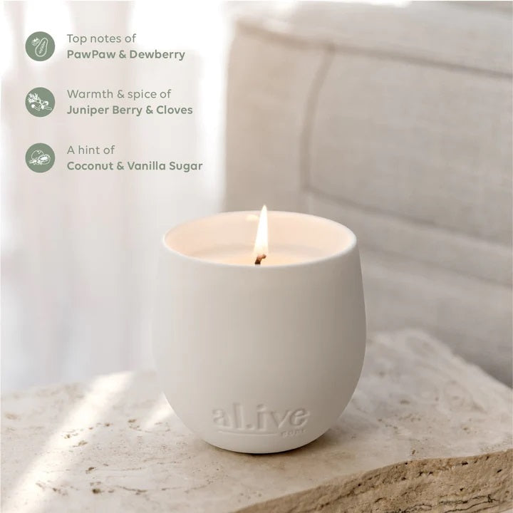 Al.ive Soy Candle - Sweet Dewberry & Clove