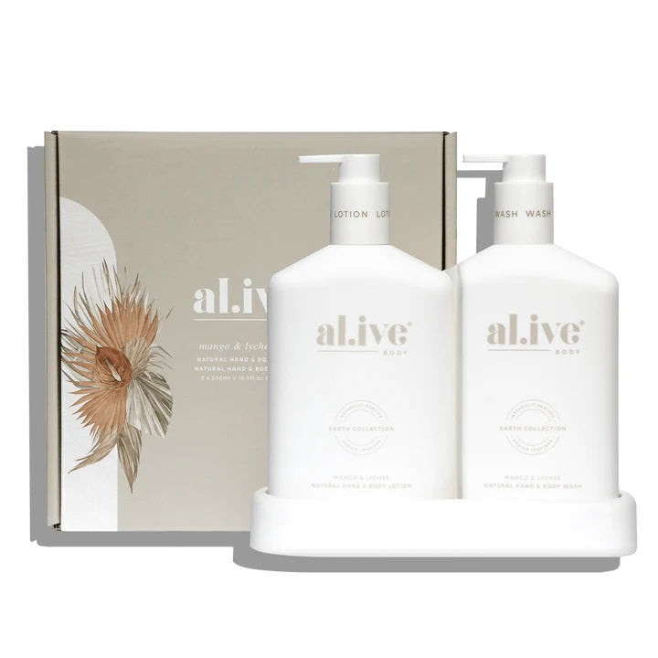Al.ive Body Wash & Lotion Duo Pack - Mango & Lychee