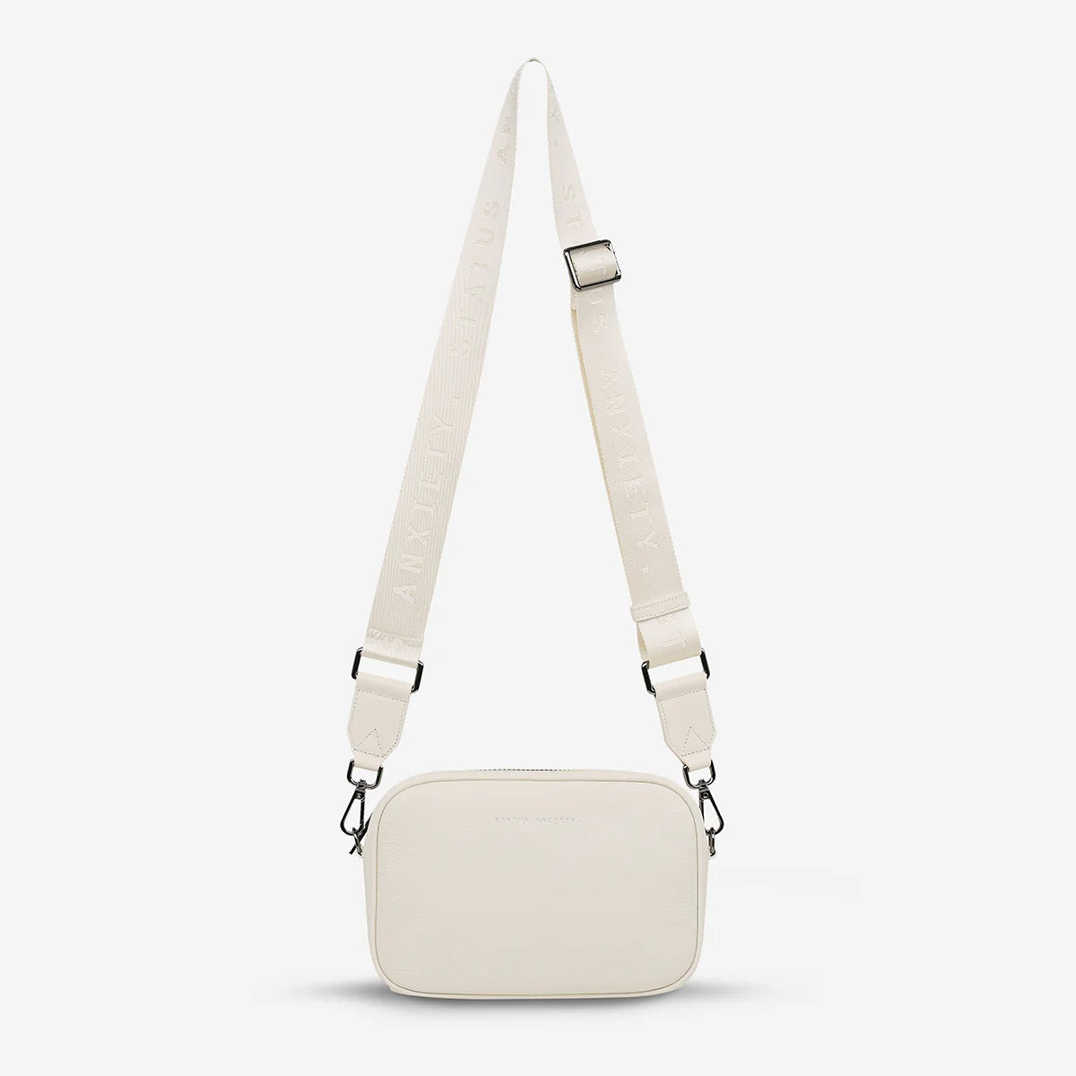 Status Anxiety Plunder with Webbed Strap [COLOUR:Chalk]