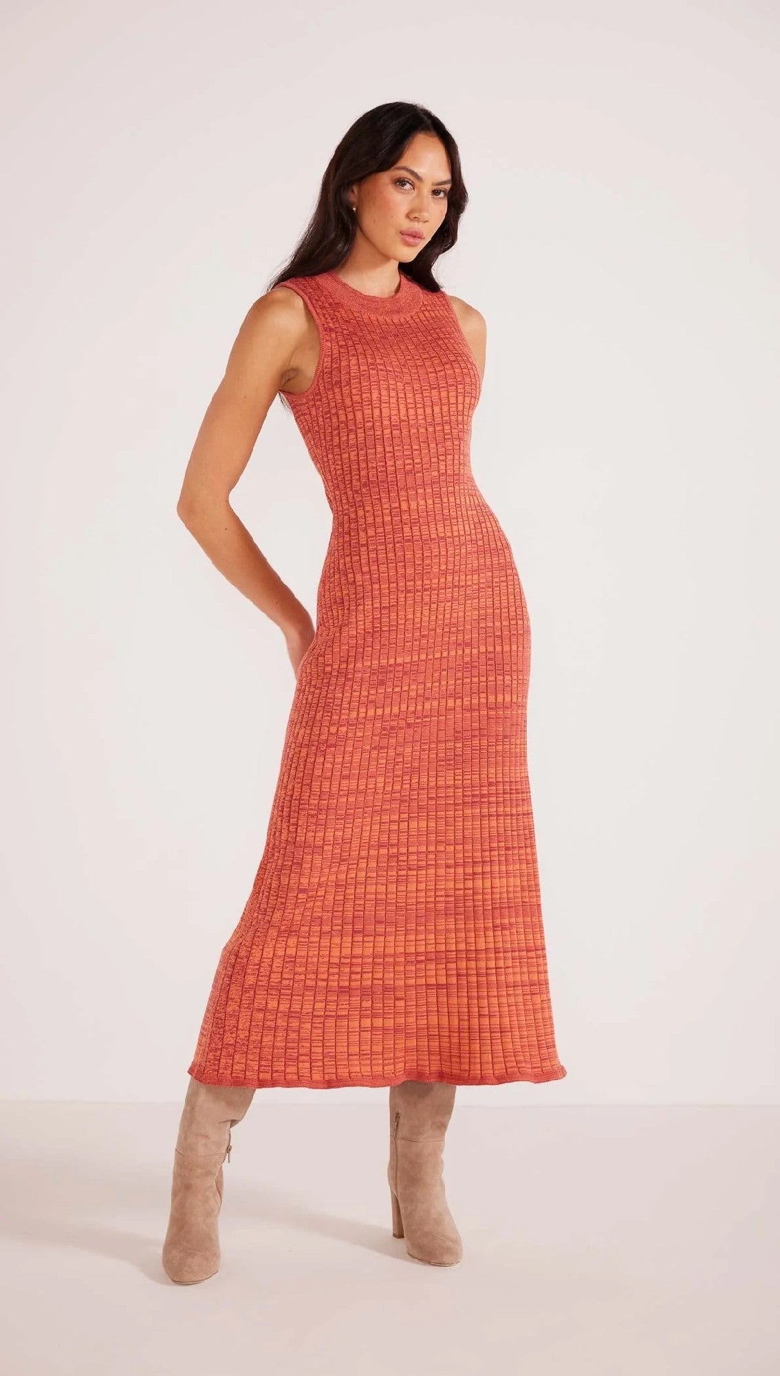 MinkPink Raphael Knit Midi Dress