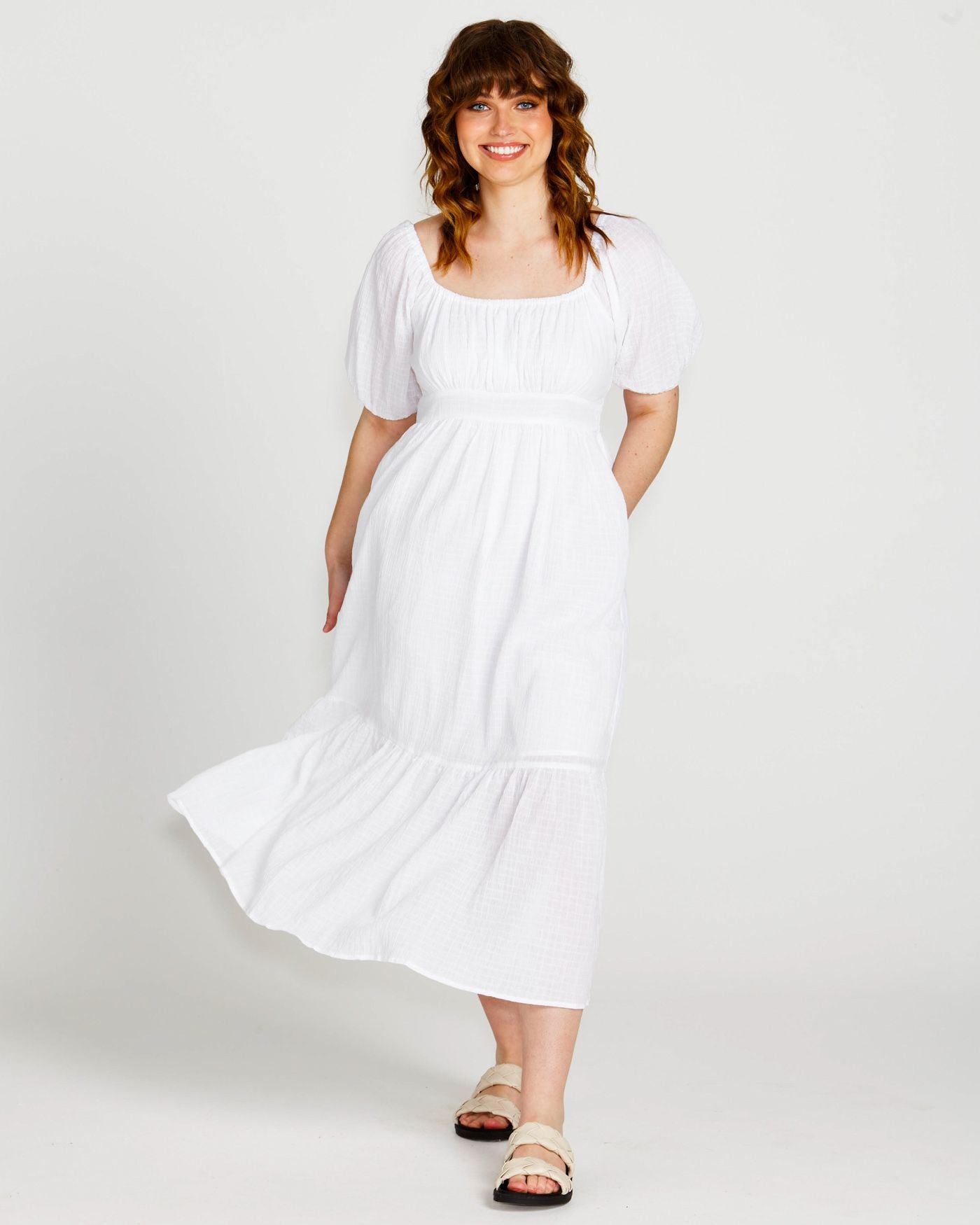 Sass Violet Midi Dress