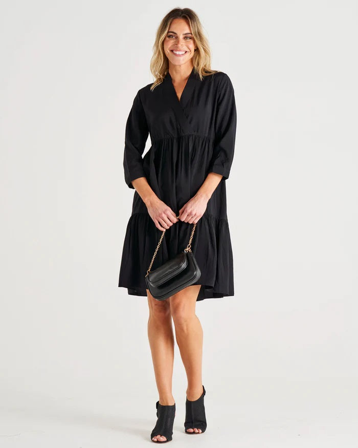 Betty Basics Casual Black Dress | Women's Clothing Online Store Australia