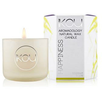 iKOU ECO-LUXURY AROMACOLOGY CANDLE GLASS SMALL