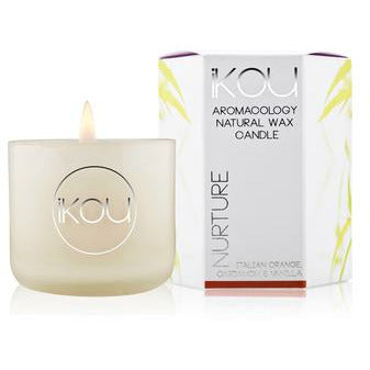 iKOU ECO-LUXURY AROMACOLOGY CANDLE GLASS SMALL