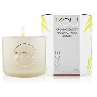 iKOU Eco-luxury Aromacology Candle Glass Small - Little Extras Lifestyle Boutique