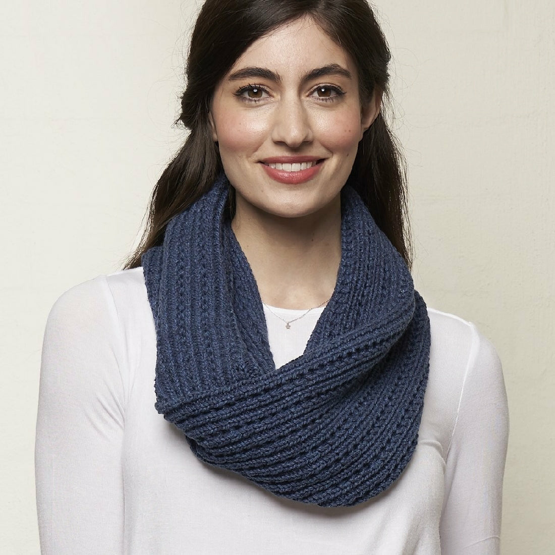 Lee Garrett Knitted Loop - Navy - Little Extras Lifestyle Boutique