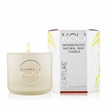 iKOU Eco-luxury Aromacology Candle Glass Small - Little Extras Lifestyle Boutique