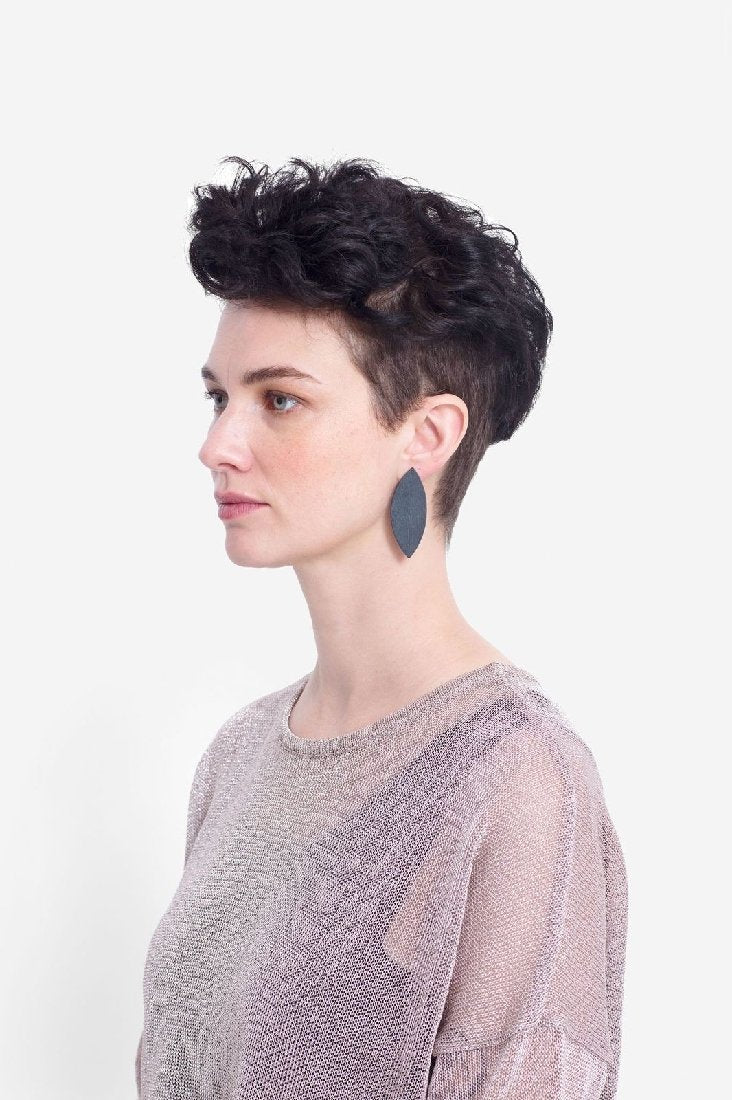 Elk Leaf Clip On Earring - Little Extras Lifestyle Boutique