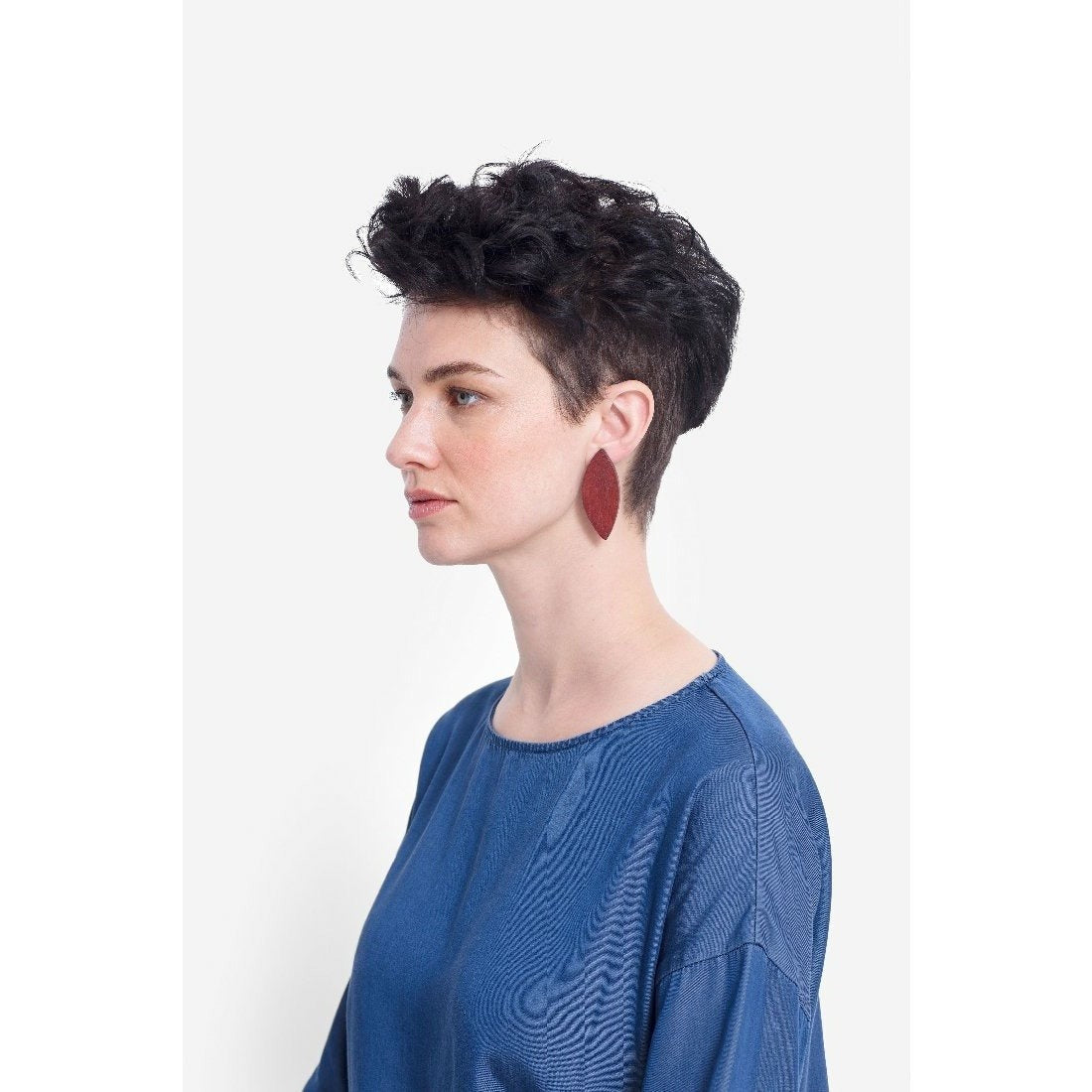 Elk Leaf Clip On Earring - Little Extras Lifestyle Boutique