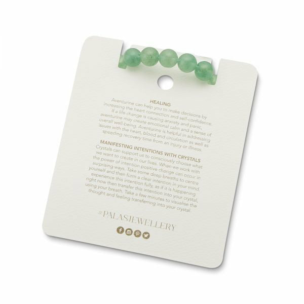 Palas Energy Gem Bracelet - Adventurine - Little Extras Lifestyle Boutique