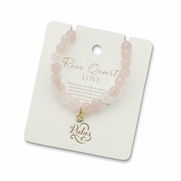 Palas Energy Gem Bracelet - Rose Quartz - Little Extras Lifestyle Boutique