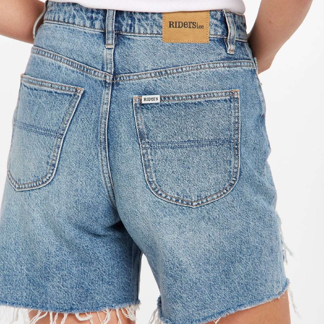 Riders Straight Denim Short - Little Extras Lifestyle Boutique