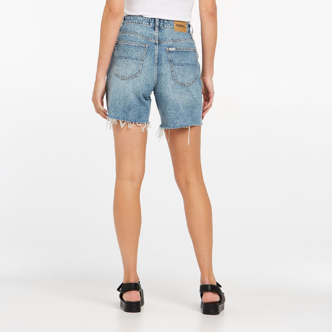 Riders Straight Denim Short - Little Extras Lifestyle Boutique
