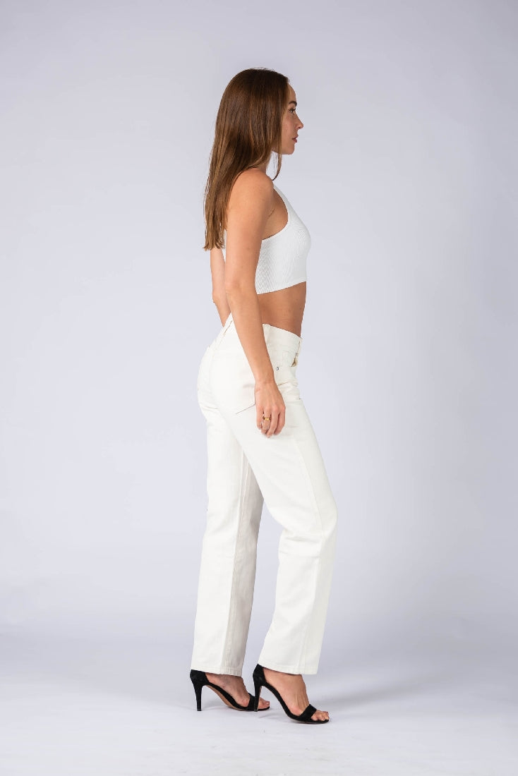 LEL Loves Stacey Mid Waist Jeans - Little Extras Lifestyle Boutique