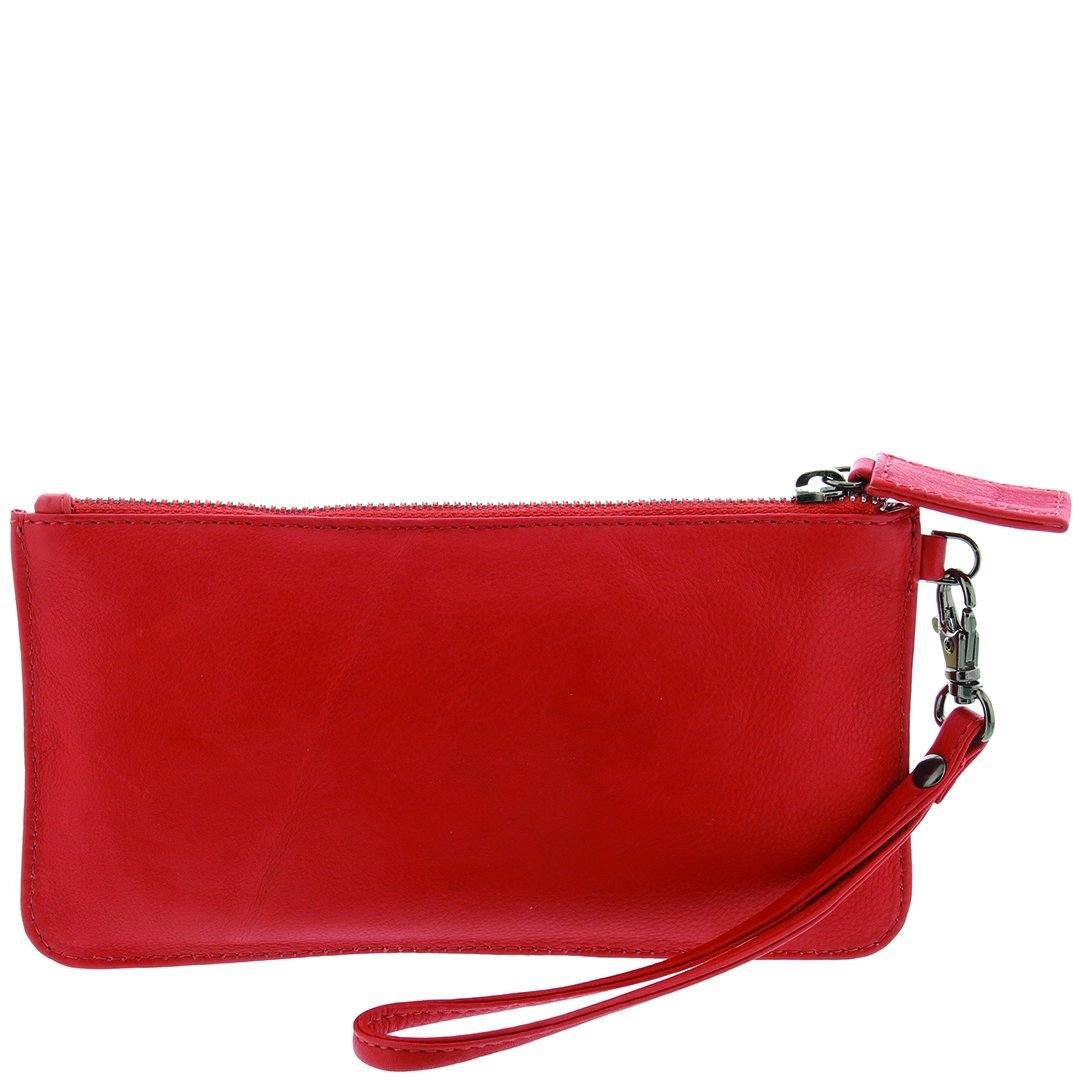 Gabee Abril Soft Leather Wristlet Purse