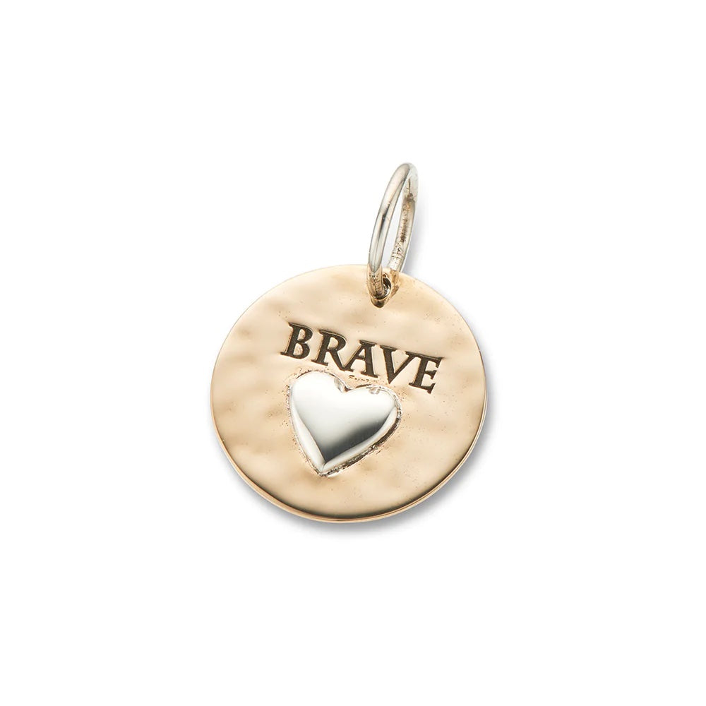 Palas Brave Heart Charm - Little Extras Lifestyle Boutique