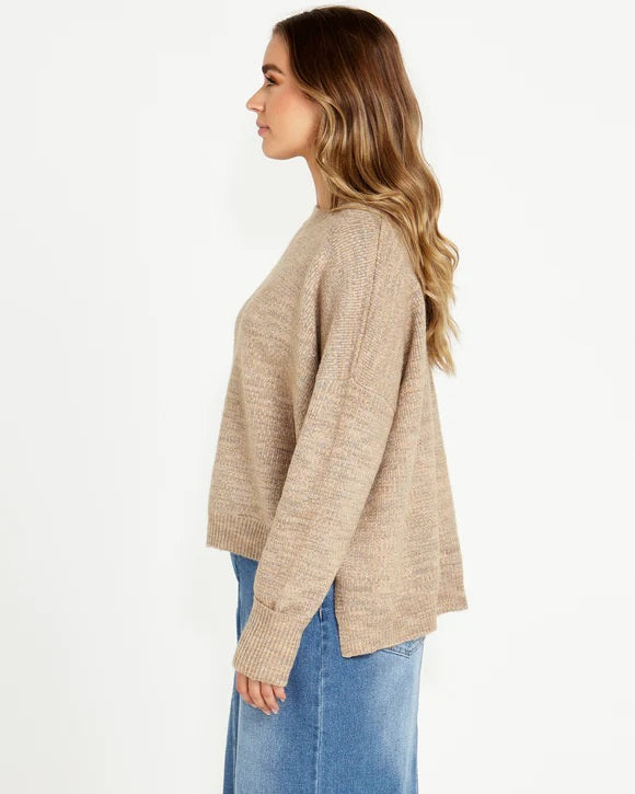 Sass Kirsha Jumper [COLOUR:Tan SIZE:8]