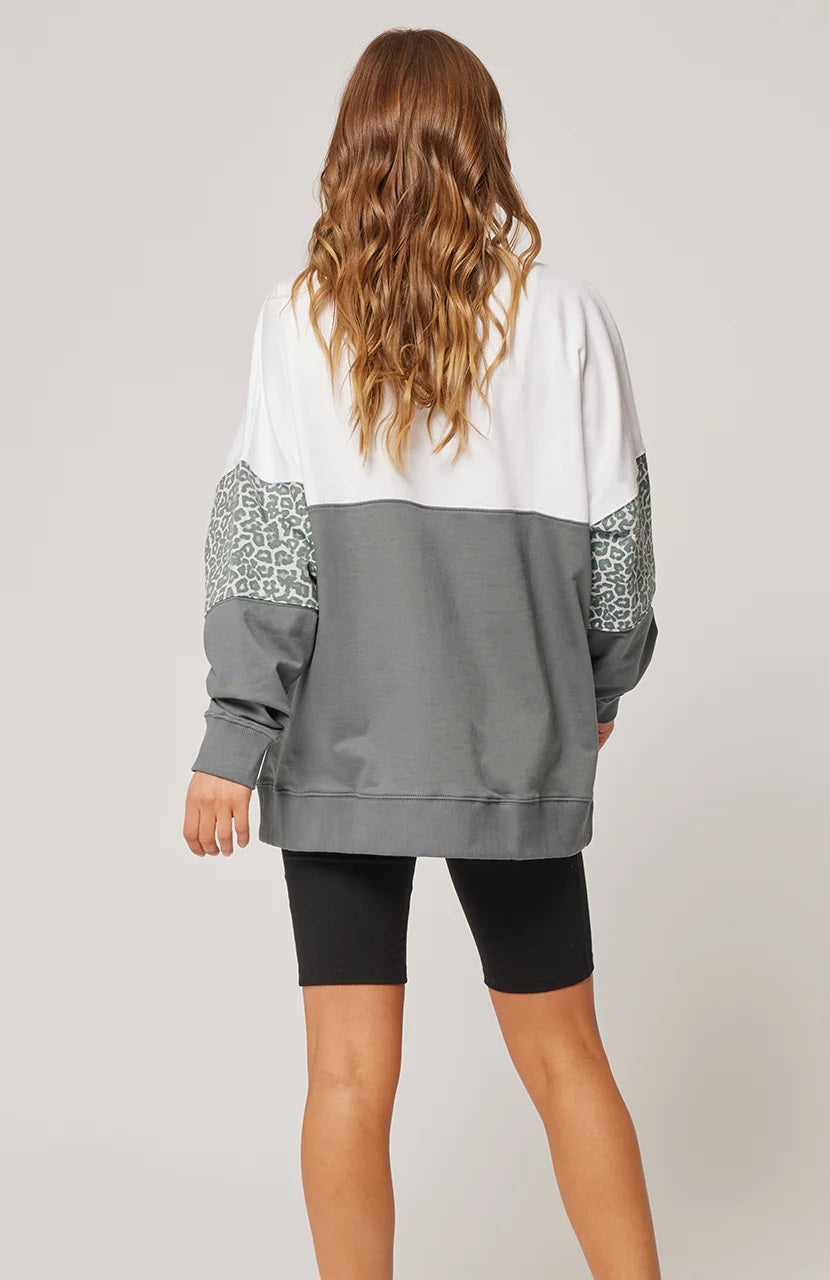 Cartel & Willow Peta Sweater [COLOUR:Charcoal SIZE:XS]