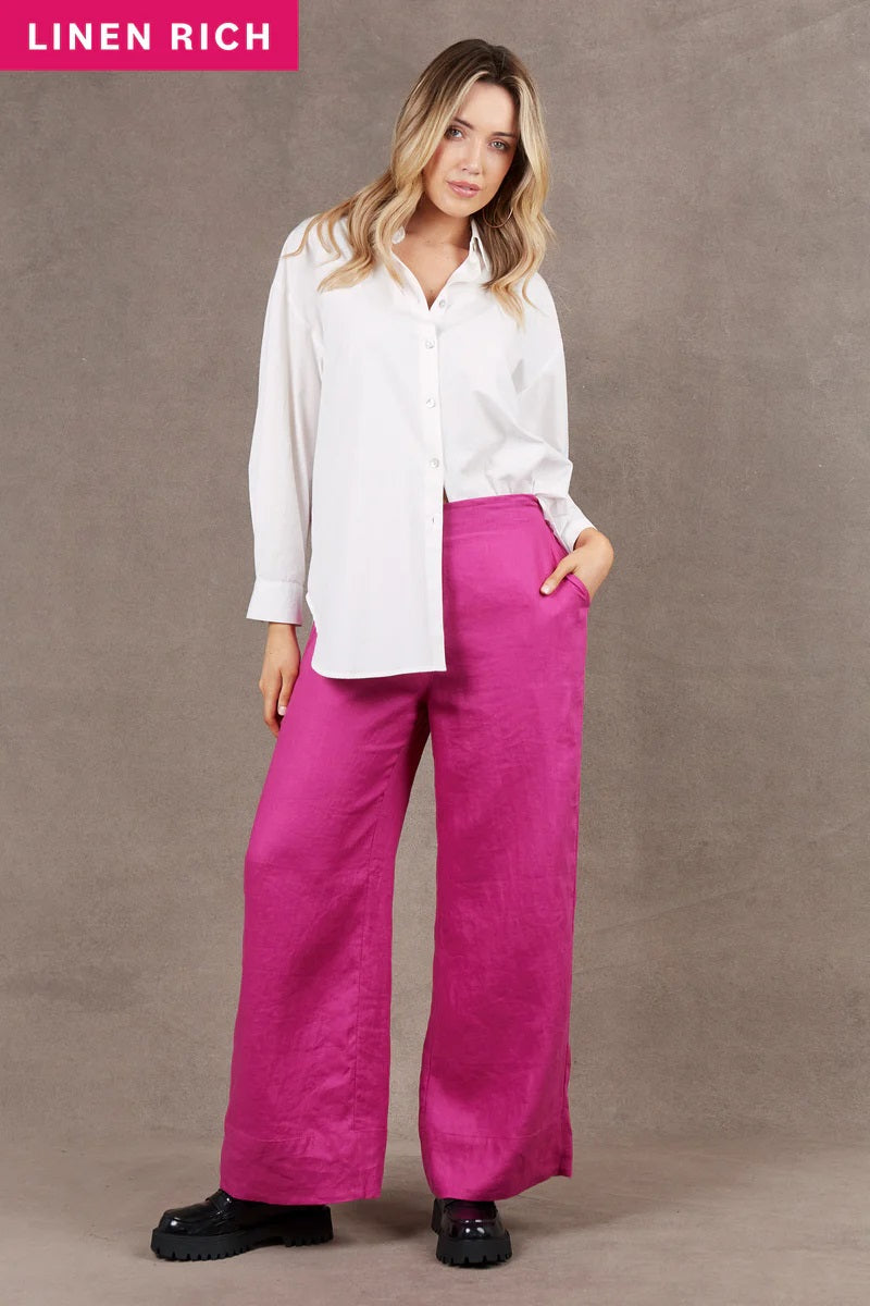 Eb & Ive Nama Pant [COLOUR:Magenta SIZE:XS]