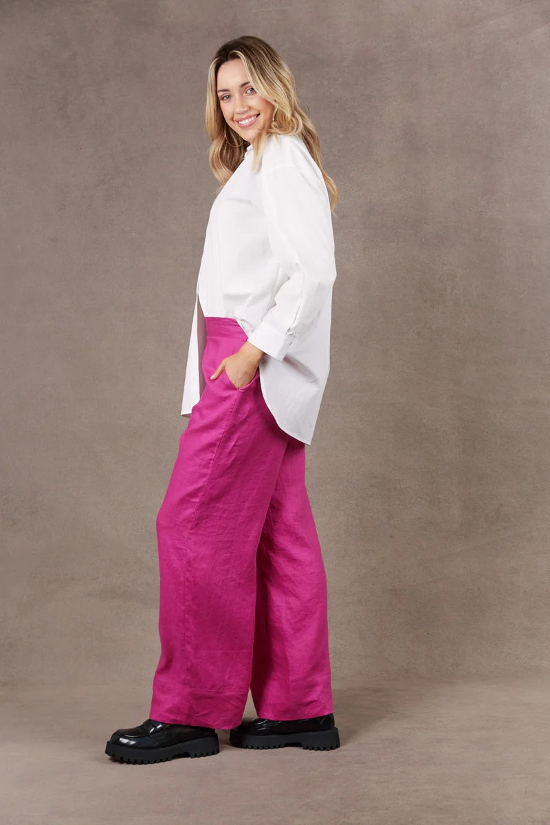 Eb & Ive Nama Pant [COLOUR:Magenta SIZE:XS]